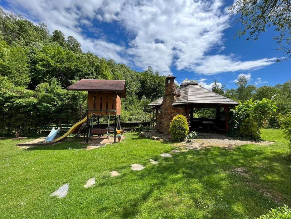 Domki Pod Skalka Baligród Extérieur photo