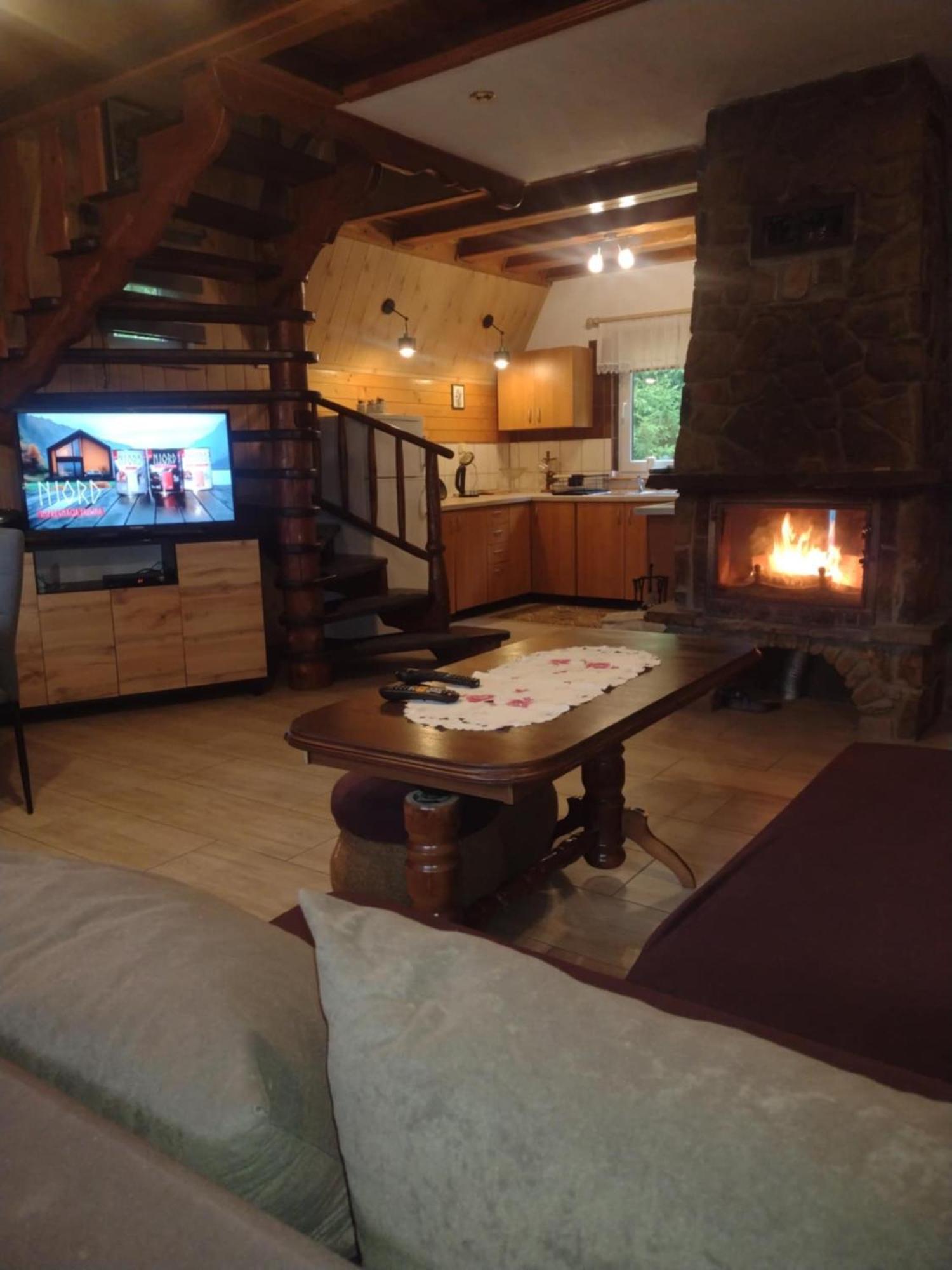 Domki Pod Skalka Baligród Extérieur photo